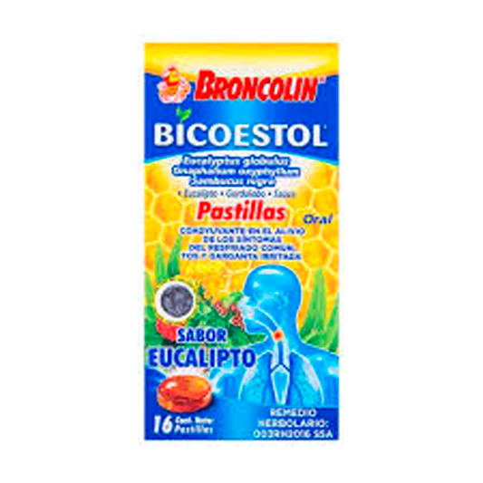 BRONCOLIN BICOESTOL C 16 PAST