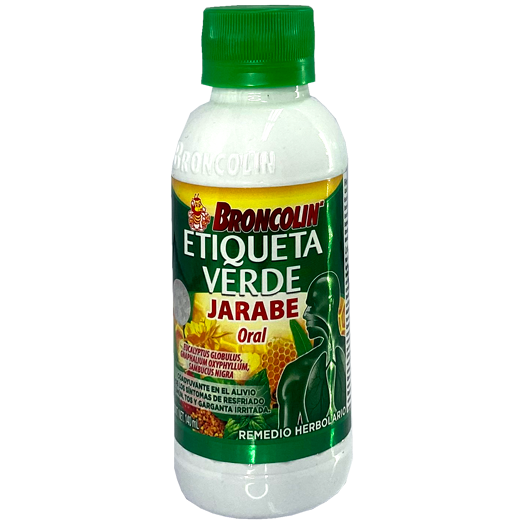 BRONCOLIN ETIQ VERDE JBE 140 ML
