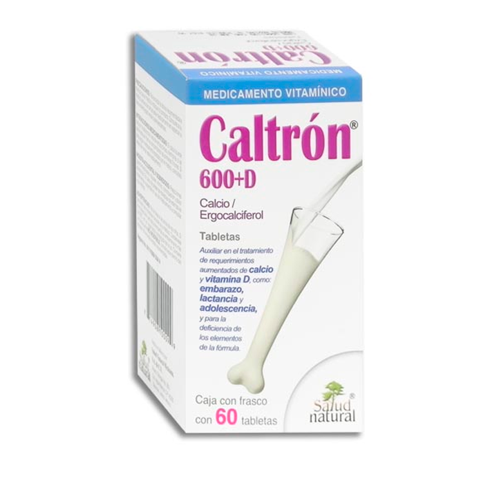 CALCIO VITAMINA D CALTRON 600 D C 60 GRAG – Farmacias Popular El Molinito
