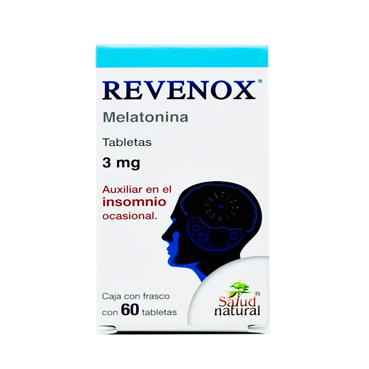 MELATONINA REVENOX 3 MG TAB 60