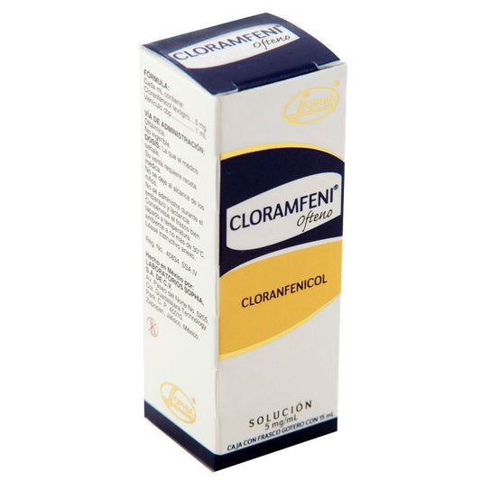 CLORAMFENI 5MG OFTENO GTS 15 ML