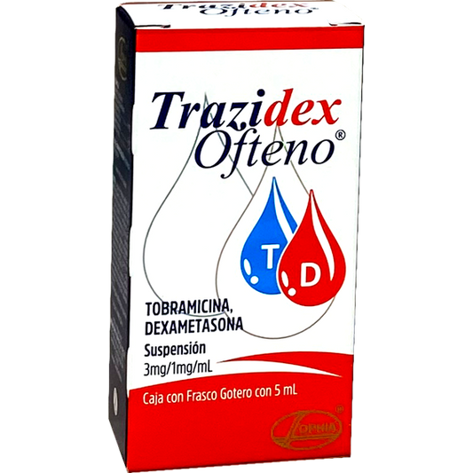 TRAZIDEX OFTENO3 1MG SUSP5ML 213