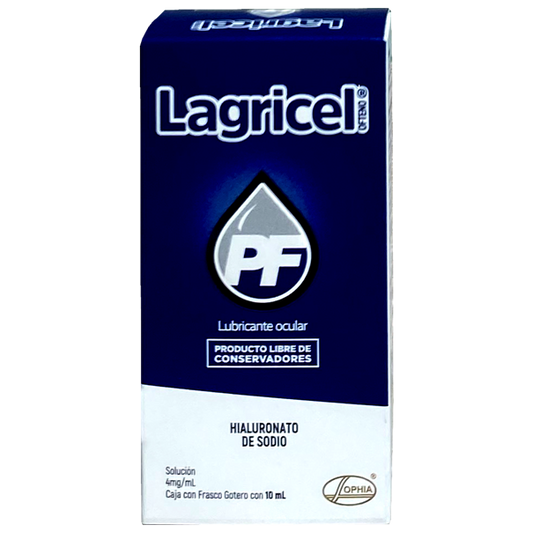 LAGRICEL OFTENO PF 4 MG FCO 10 ML