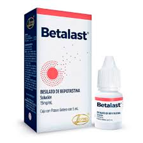 BETALAST OF 15 MG SOL GTS 5 ML