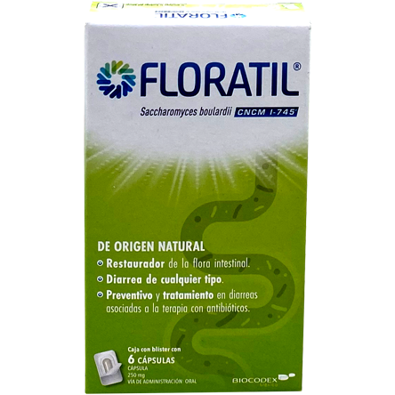 FLORATIL 6 CAPS 250 MG
