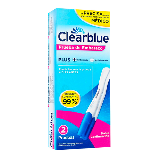 PBA EMBARAZO CLEARBLUE PLUS C 2