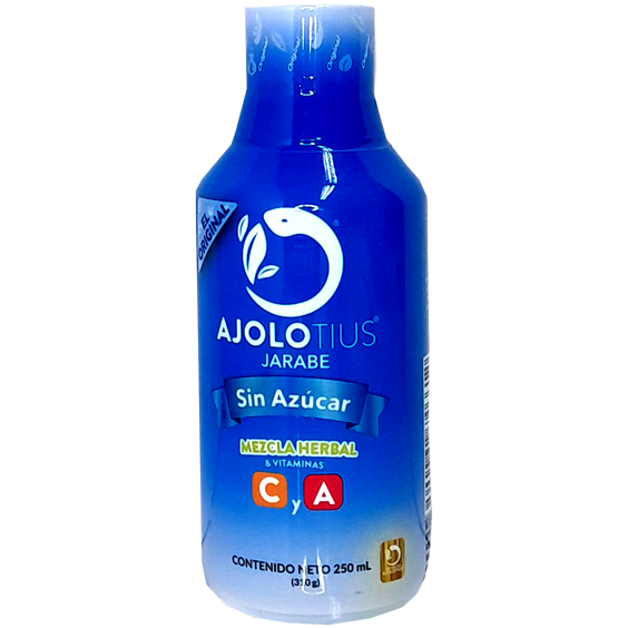 AJOLOTIUS JARABE SIN AZUCAR 250ML