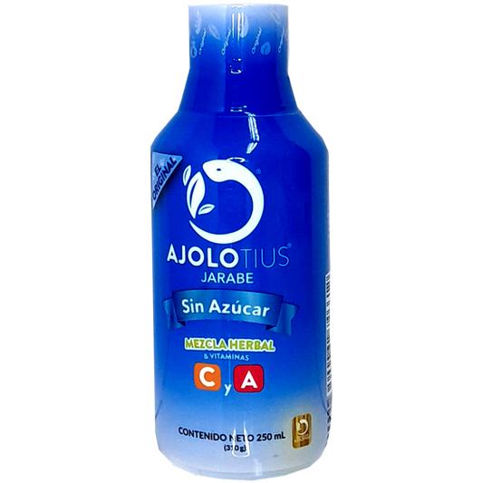 AJOLOTIUS JARABE SIN AZUCAR 250ML
