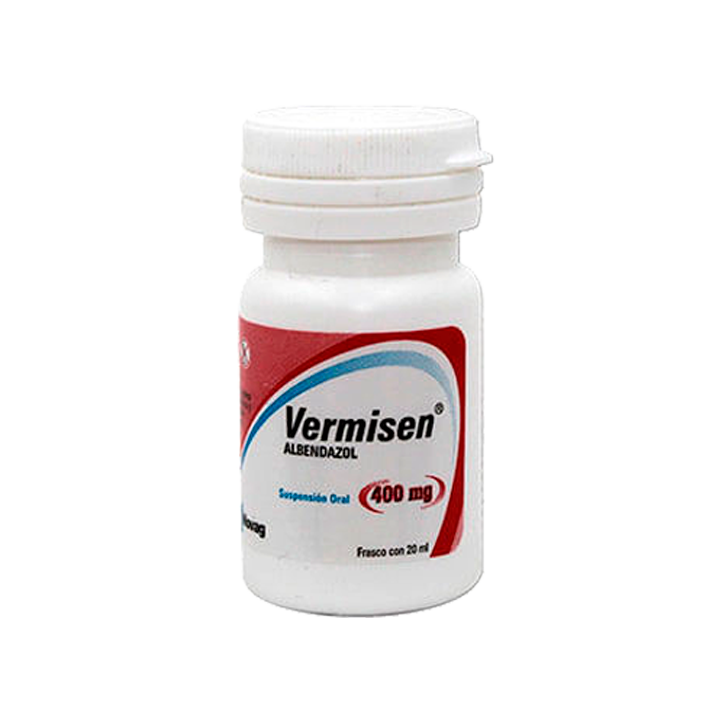 ALBENDAZOL VERMISEN 400MG SUSP 20ML