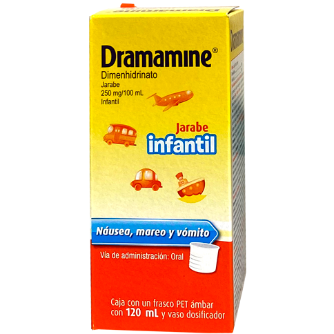 DRAMAMINE 250 MG JBE 120 ML