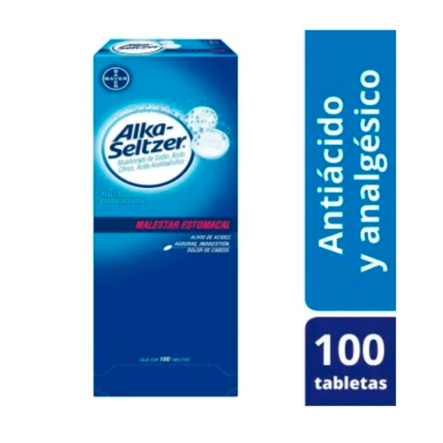 ALKASELTZER T 100 neto