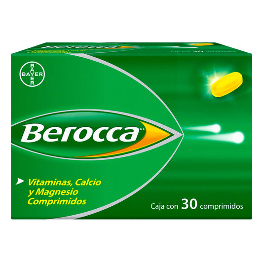 BEROCCA VITAM CAL Y MAG CPR 30