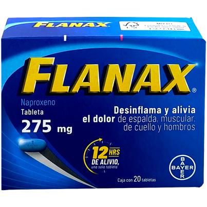 FLANAX 275 MG TAB 20