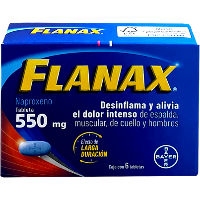 FLANAX 550 MG TAB 6