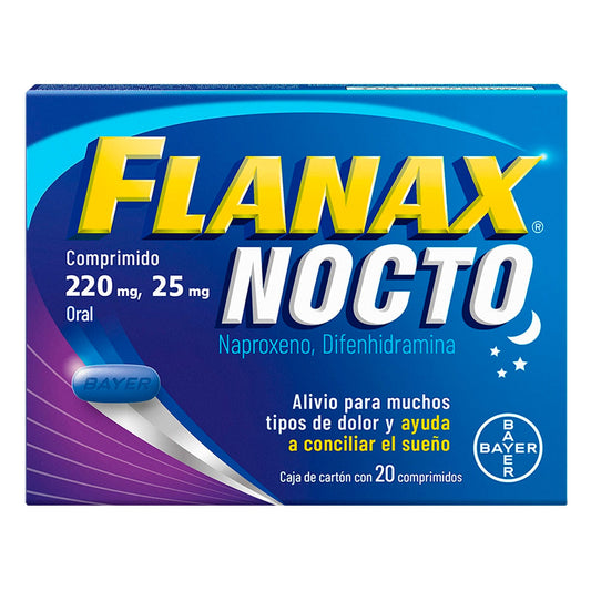 FLANAX NOCTO 220 25MG CPR C20