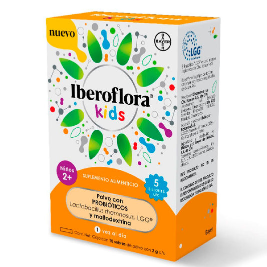 IBEROFLORA KIDS SUPLEM ALIMENT PVO 10 SOBRES
