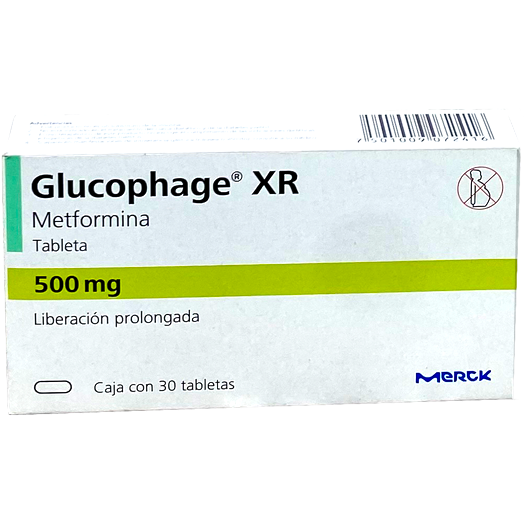 GLUCOPHAGE XR 500 MG TAB 30