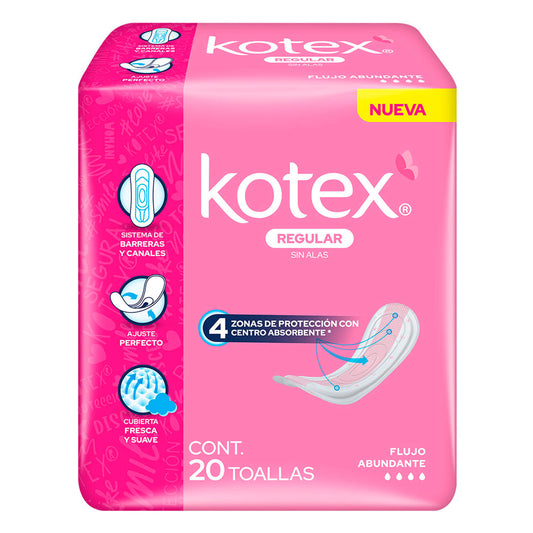 TOA FEM KOTEX F S CLASICA 20PZ