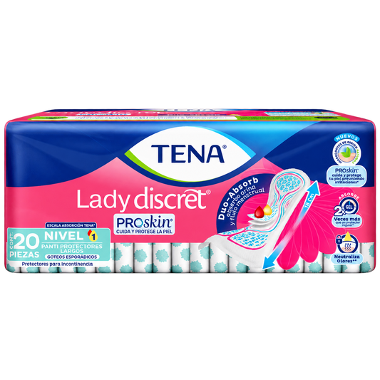 TENA Lady Discret panti protectores 20 piezas