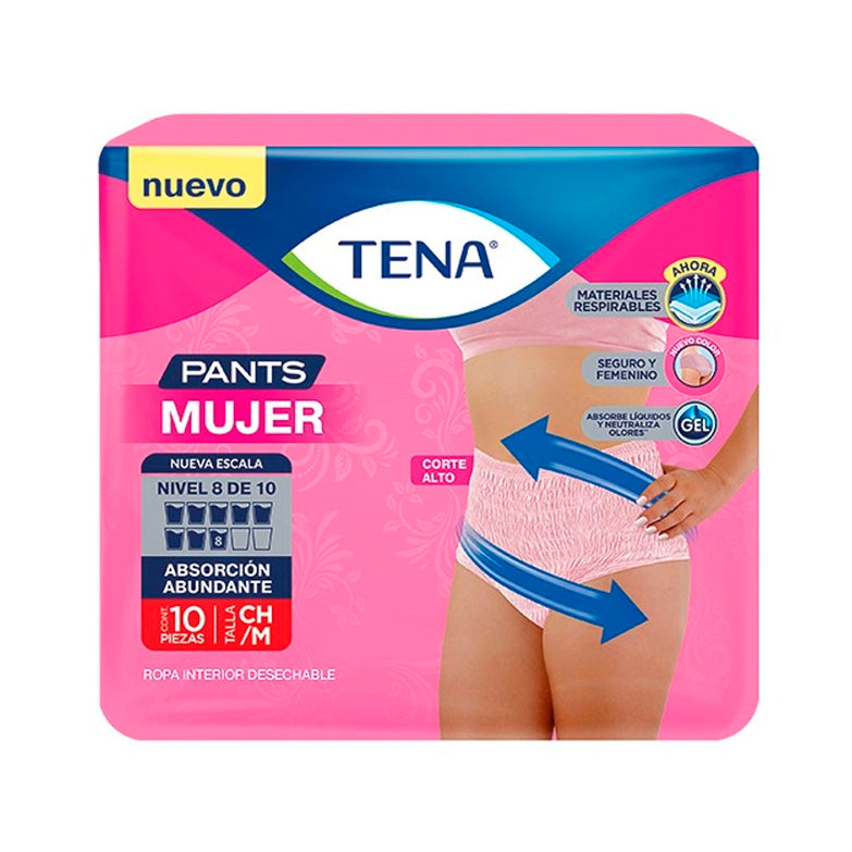 PANAL TENA PANT MJER MED10PZ 032