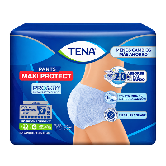CALZ TENA PANTS MAXIPROT G C 13 — fondo transparente, formato 1:1