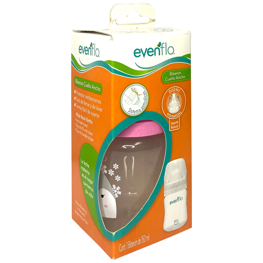 BIB EVENFLO CUELL ANCHO DECOR 5OZ