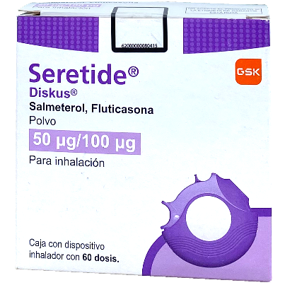 SERETIDE DIS 50 100MG 60 DOSIS