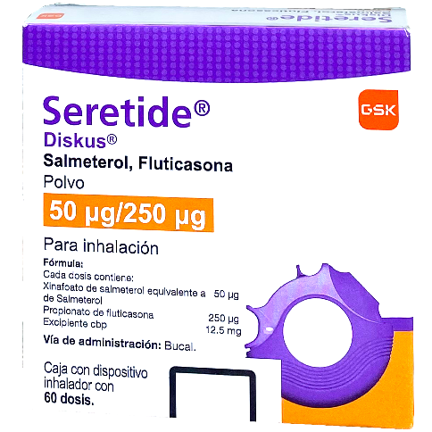 SERETIDE DISK 50 250MG C60DOS
