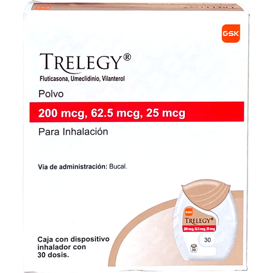 TRELEGY ELLIPTA 200 62 5 25 30DS