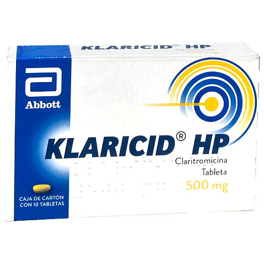 KLARICID HP 500 MG TAB 10