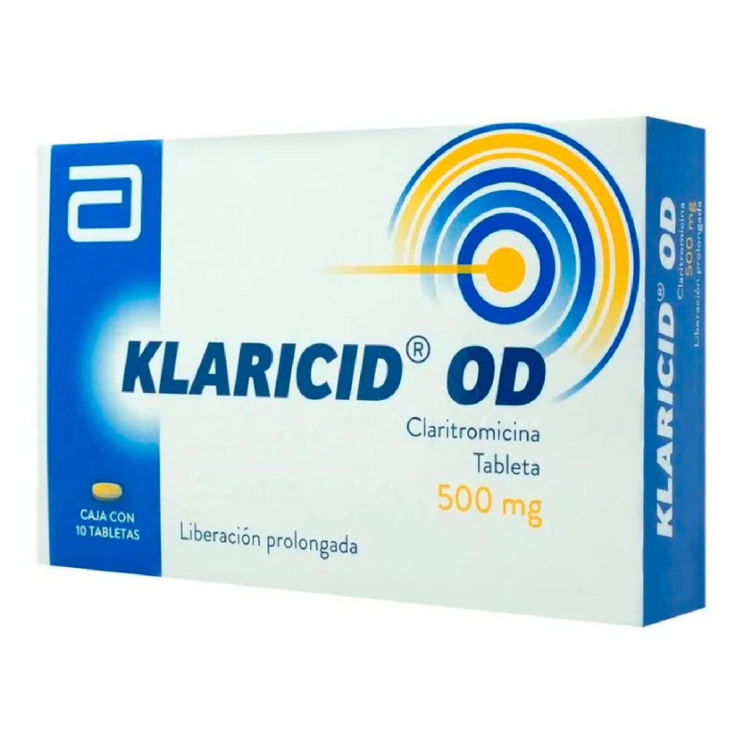 KLARICID OD 500MG TAB 10