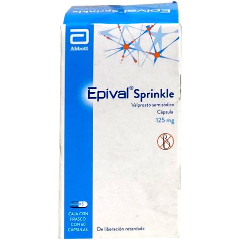 EPIVAL SPRINKLE 125 MG CAPS 60