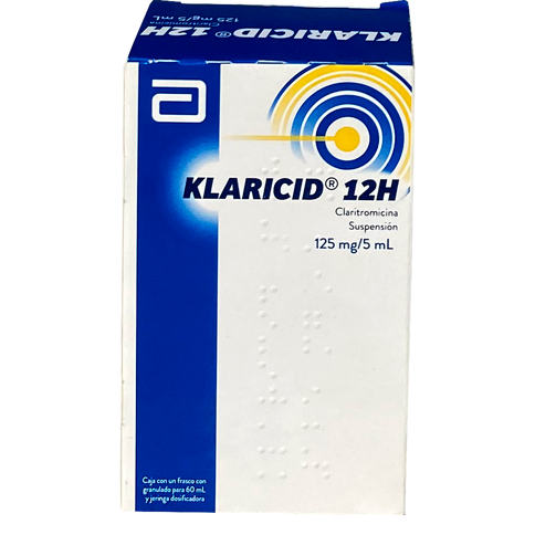 KLARICID PED 125 MG 60 ML