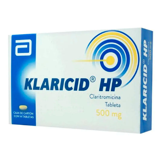 KLARICID HP 500 MG TAB 14