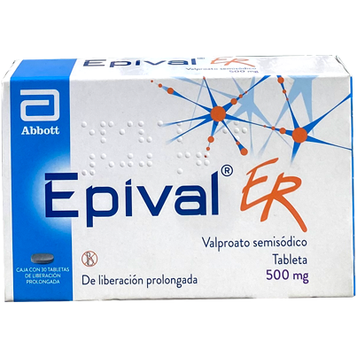 EPIVAL ER 500 MG TAB 30 406