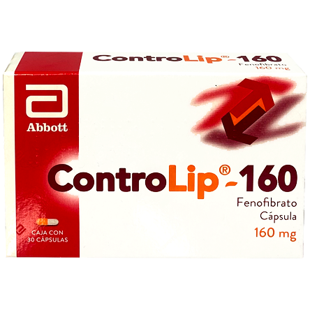 CONTROLIP 160 MG CAPS 30 093