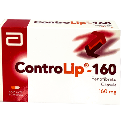 CONTROLIP 160 MG CAPS 15