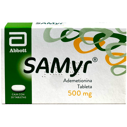 SAMYR 500 MG CPR 20