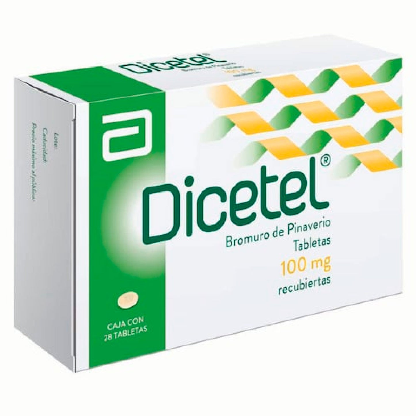 DICETEL 100 MG TAB 28