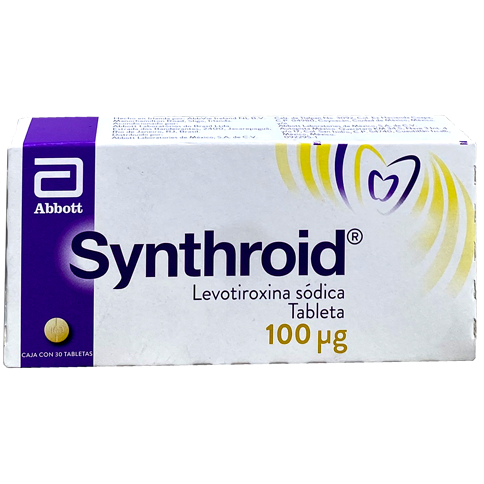 SYNTHROID 100 MCG TAB 30