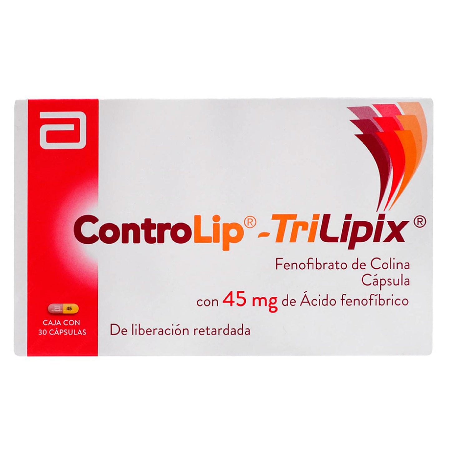CONTROLIP TRILIPIX 45 MG CAPS 30