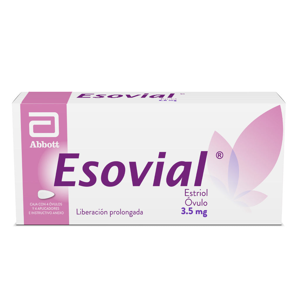 ESOVIAL 4 OVULOS 3 5MG