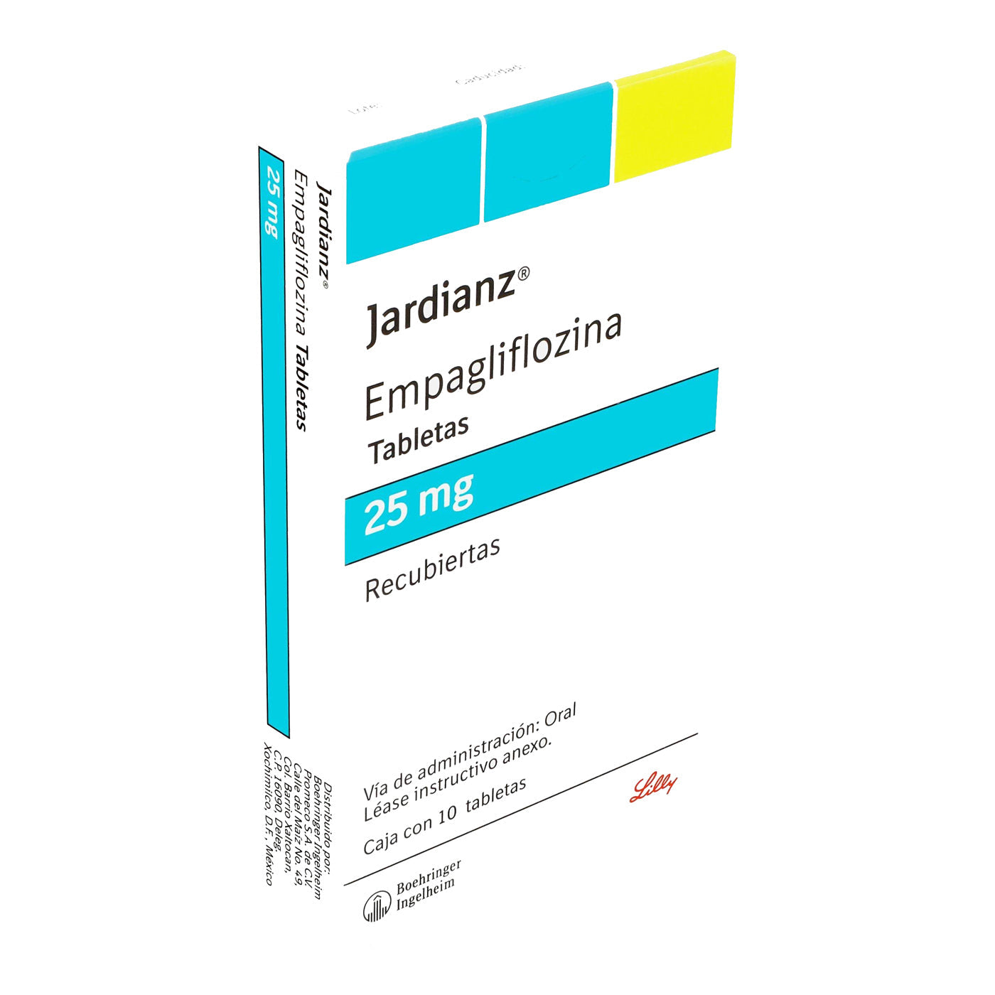 JARDIANZ 25 MG TAB RECUB 10 - 7501034605092