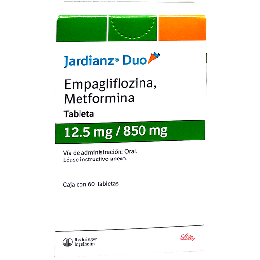 JARDIANZ DUO 12 5 850MG TAB 60