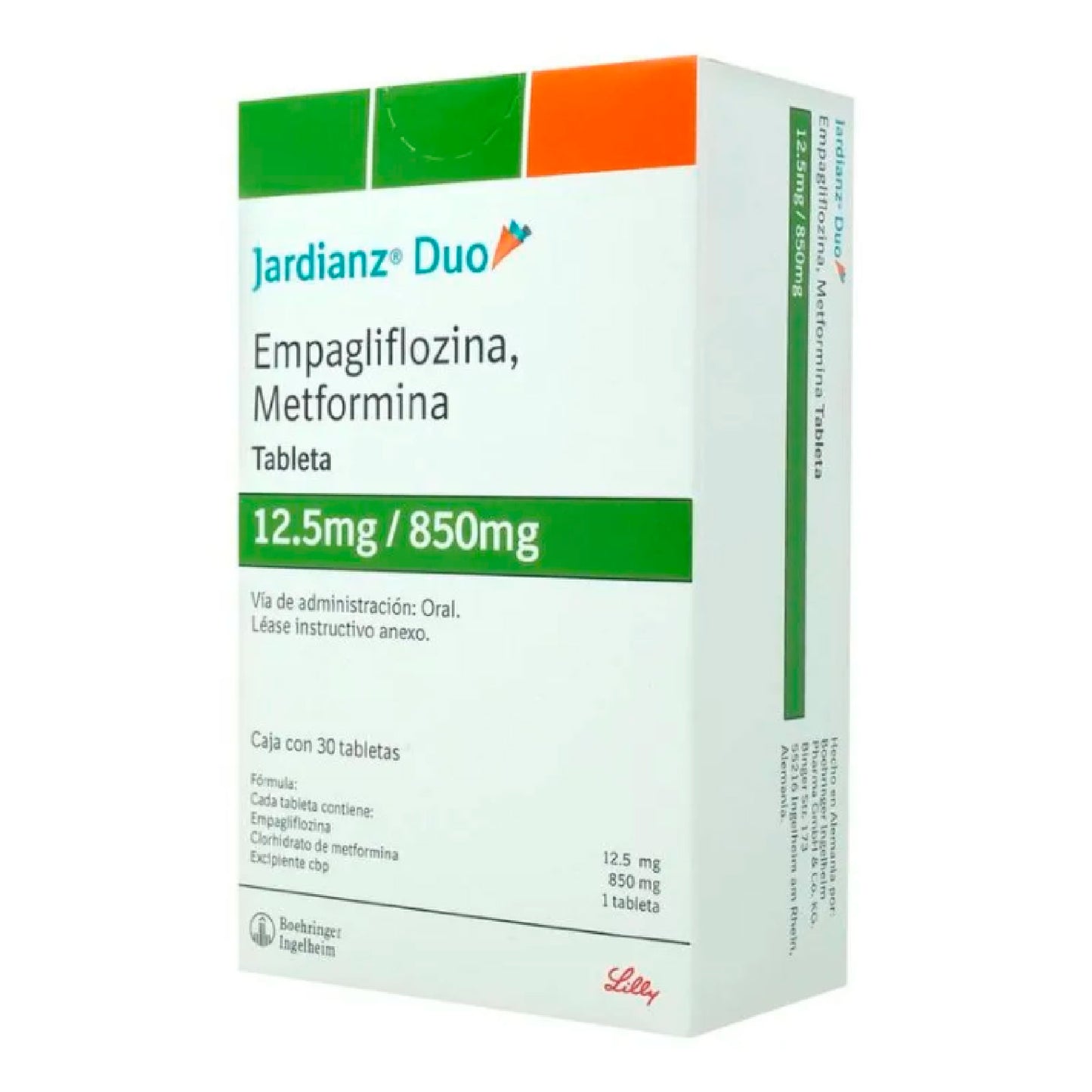 JARDIANZ DUO 12 5 850MG TAB 30