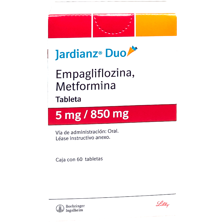 JARDIANZ DUO 5 850MG TAB 60