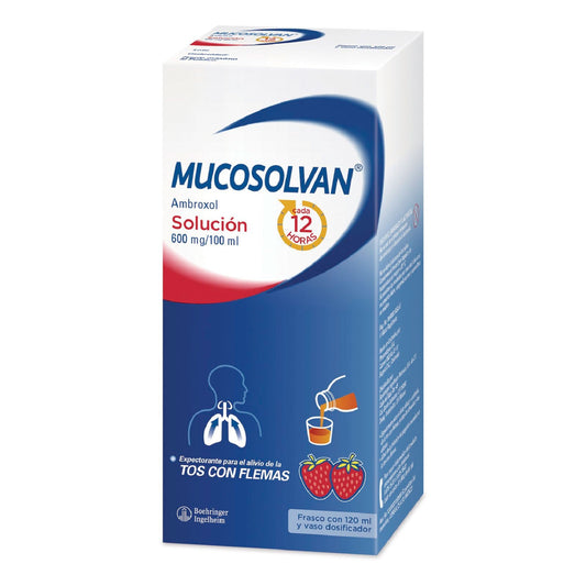 MUCOSOLVAN 600MG 100ML SOL 120ML