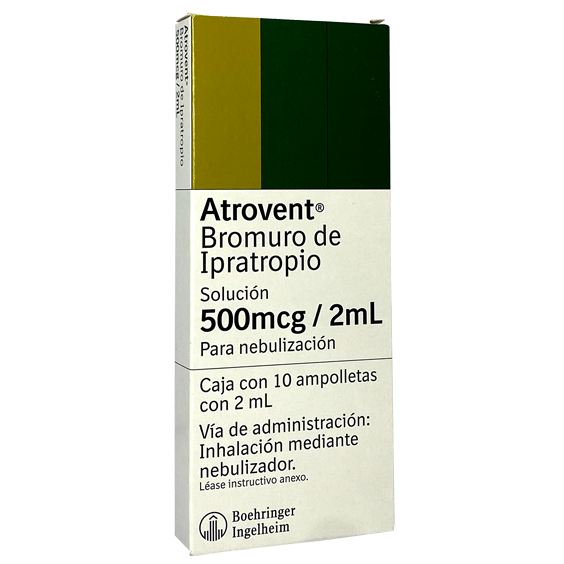 ATROVENT 500MCG SOL 10X2ML
