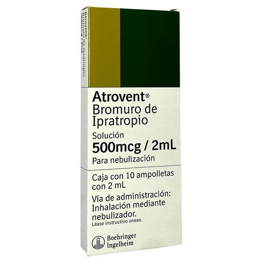 ATROVENT 500MCG SOL 10X2ML