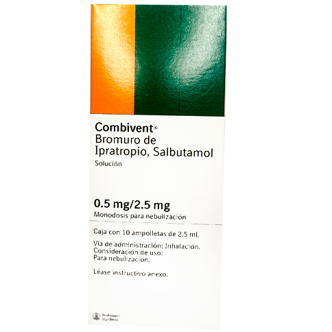 COMBIVENT 5 2 5MGAMP10X2 5ML 054